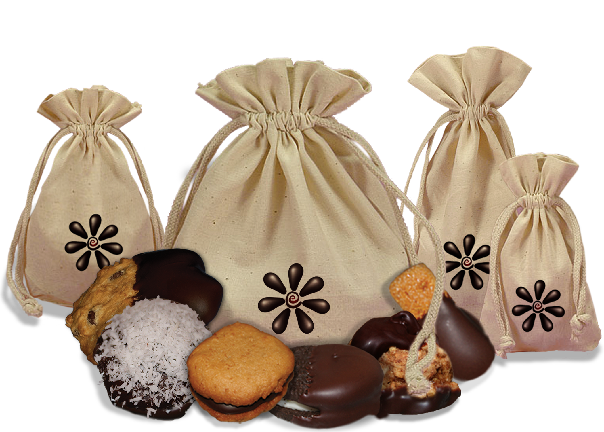Chocolate Covered Everything — We have a variety of assortment pouches to choose from!  Pouches will include favorites and bestsellers so you can try a variety of our yummiest treats.  ...because sometimes it's easier to have someone else decide! Shipping, delivery, and pick up. Place your order!