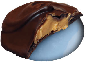 Chocolate Covered Everything — innards - Dark chocolate covered organic crunchy peanut butter. Shipping, delivery, and pick up. Place your order!