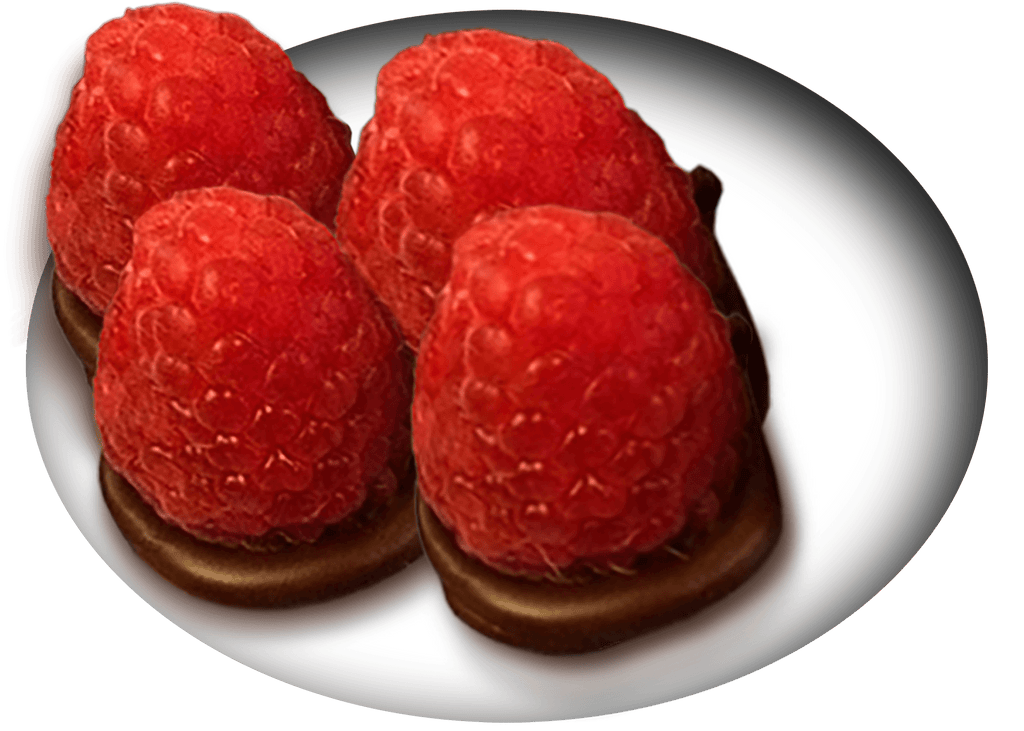Chocolate Covered Everything — magic in the middles - Chocolate filled organic raspberries. Made to order...  Please contact us to place your order.  Local deliveries or pickup only. Place your order!