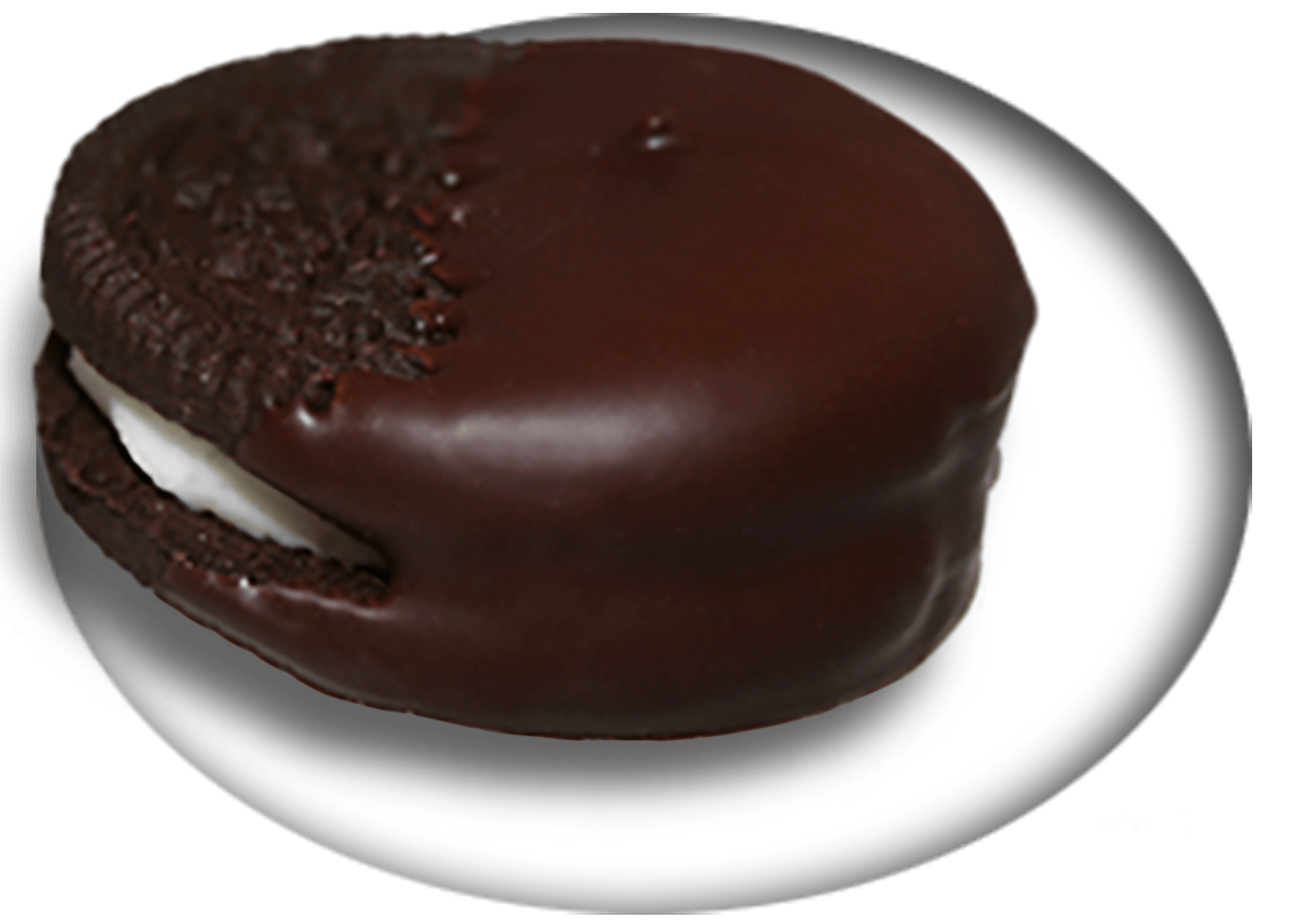 Chocolate Covered Everything — penguins - It’s just like your favorite cookie and creme sandwich... but it’s even better! It’s organic and dipped in dark chocolate, of course! Shipping, delivery, and pick up. Place your order!