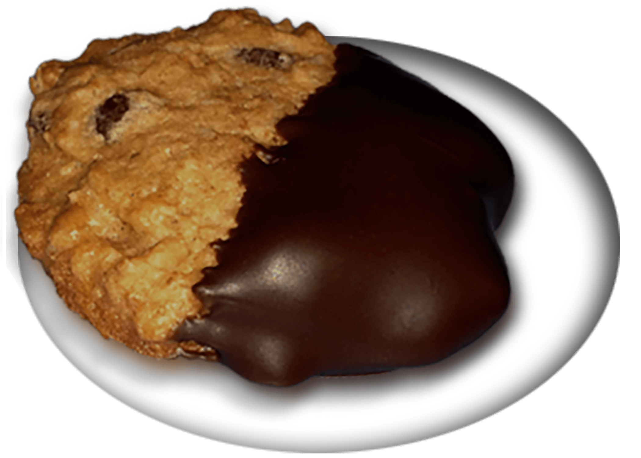 Chocolate Covered Everything — Schmoopies - The yummiest organic peanut butter chocolate chip cookie dipped in dark chocolate. 100% organic whole wheat flour, organic oats, and organic unsweetened coconut. Shipping, delivery, and pick up. Place your order!